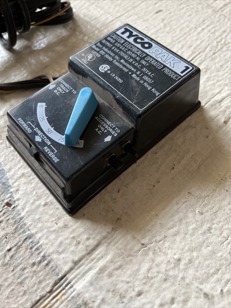 Tyco Pak 1 (Model 895) Train Transformer Controller