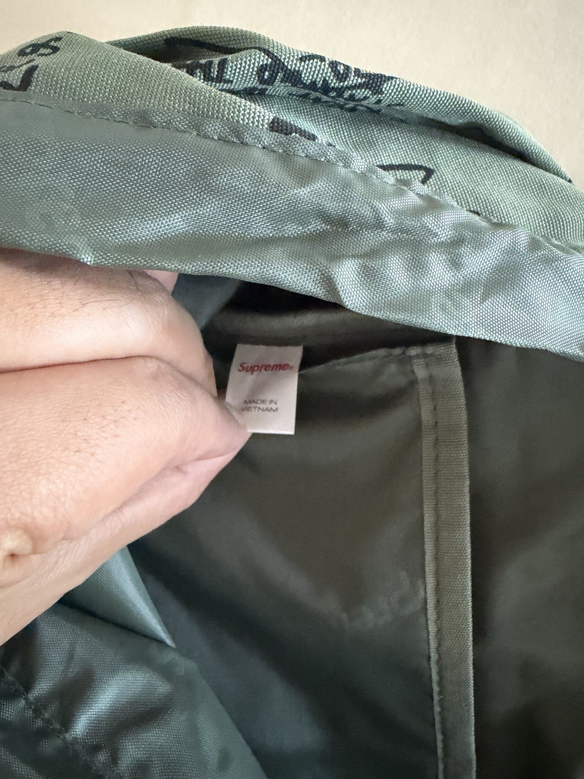 Supreme SS23 Military Field Box Backpack Olive Gonz Green