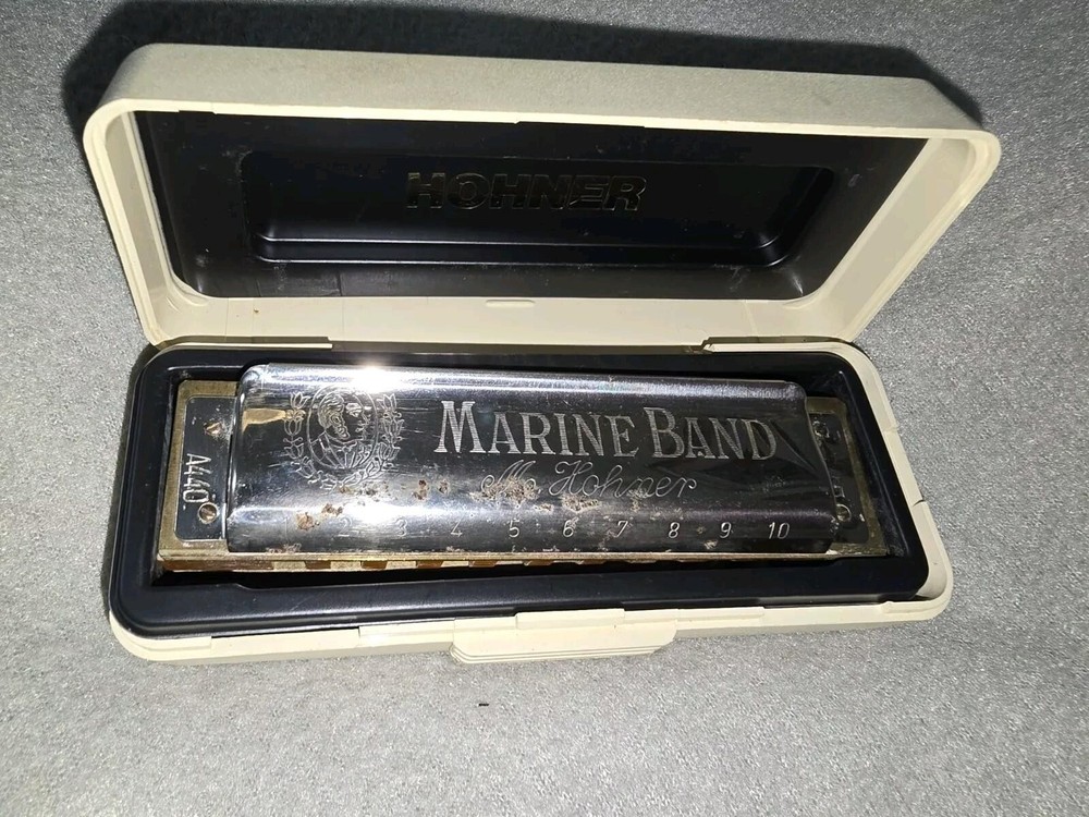 Harmonica Hohner Marine Band 1896 (customized)