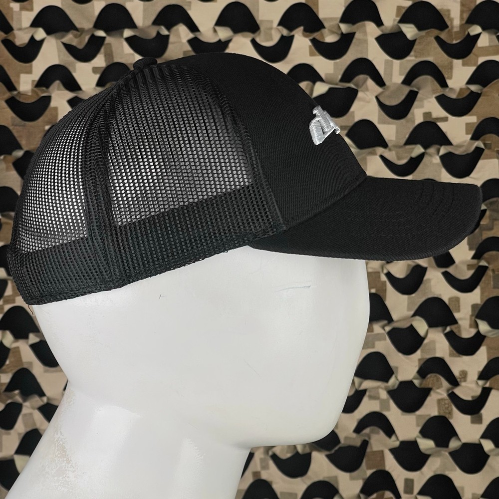 NEW Dye Trucker Snap Back Hat - Black/White