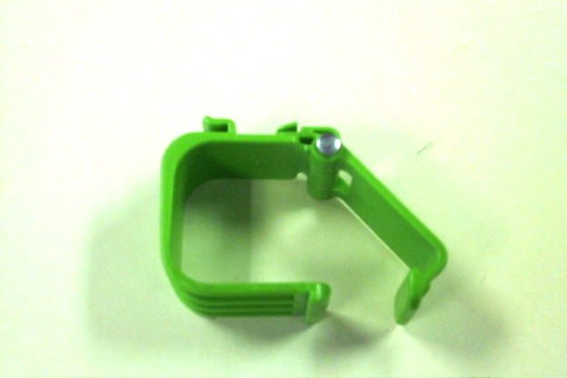 King Slide New Green Plastic Clips (QTY 5)