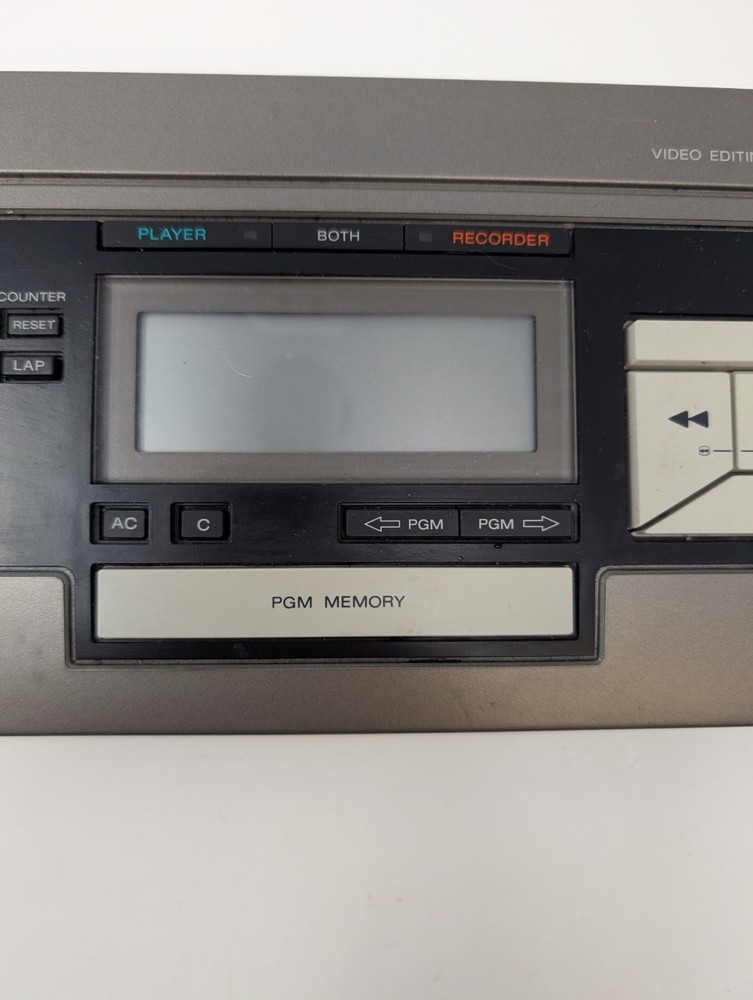 SONY VIDEO EDITING CONTROLLER RM-E100V