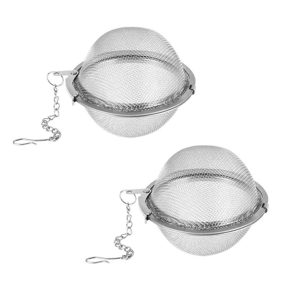 Tea Steeper, 2Pcs Mesh Tea Infuser Premium Tea Filter Tea Interval Diffuser w...