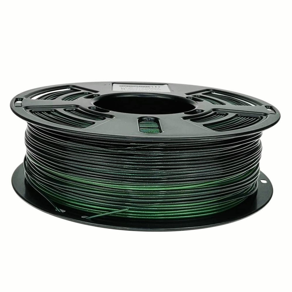 Color Changing Galaxy Starly Green Black PLA