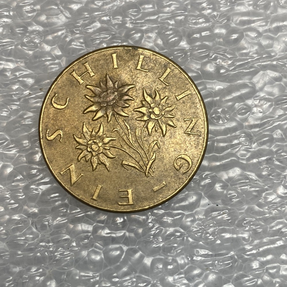 💚 AUSTRIA COIN 1 SCHILLING 1963