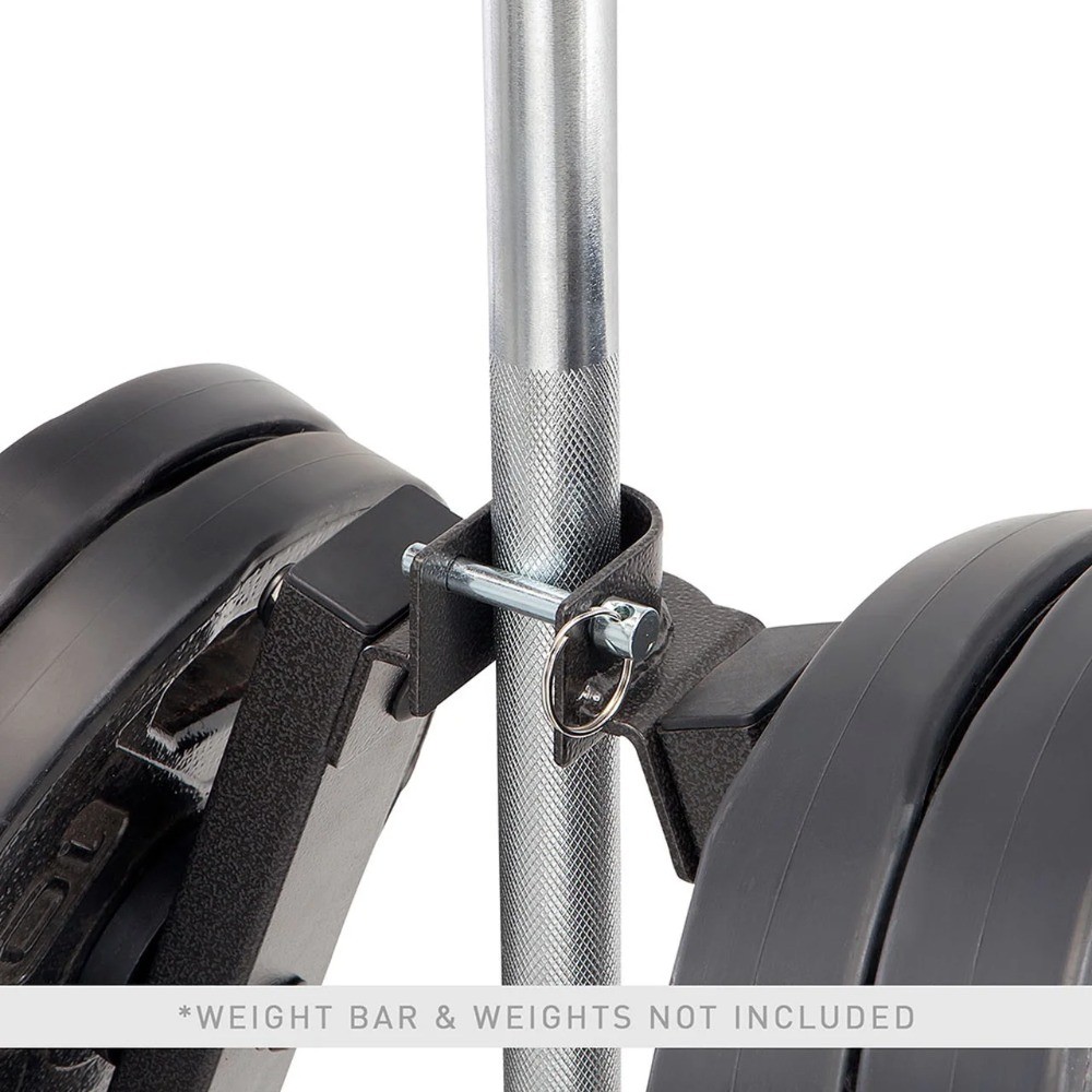 A-Frame Olympic Weight Plate Tree & Vertical Bar Holder PT-5740