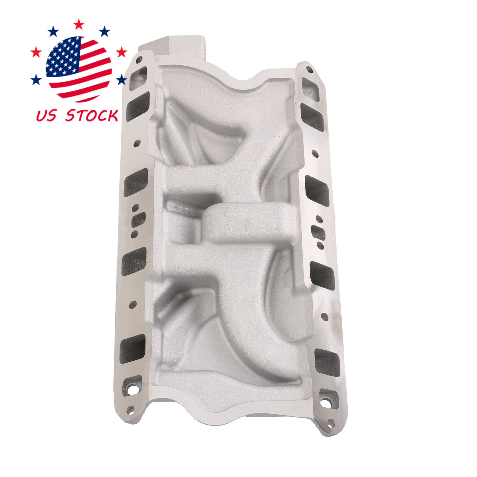 For Ford Small Block Windsor 351W V8 5.8L Aluminum Dual Plane Intake Manifold