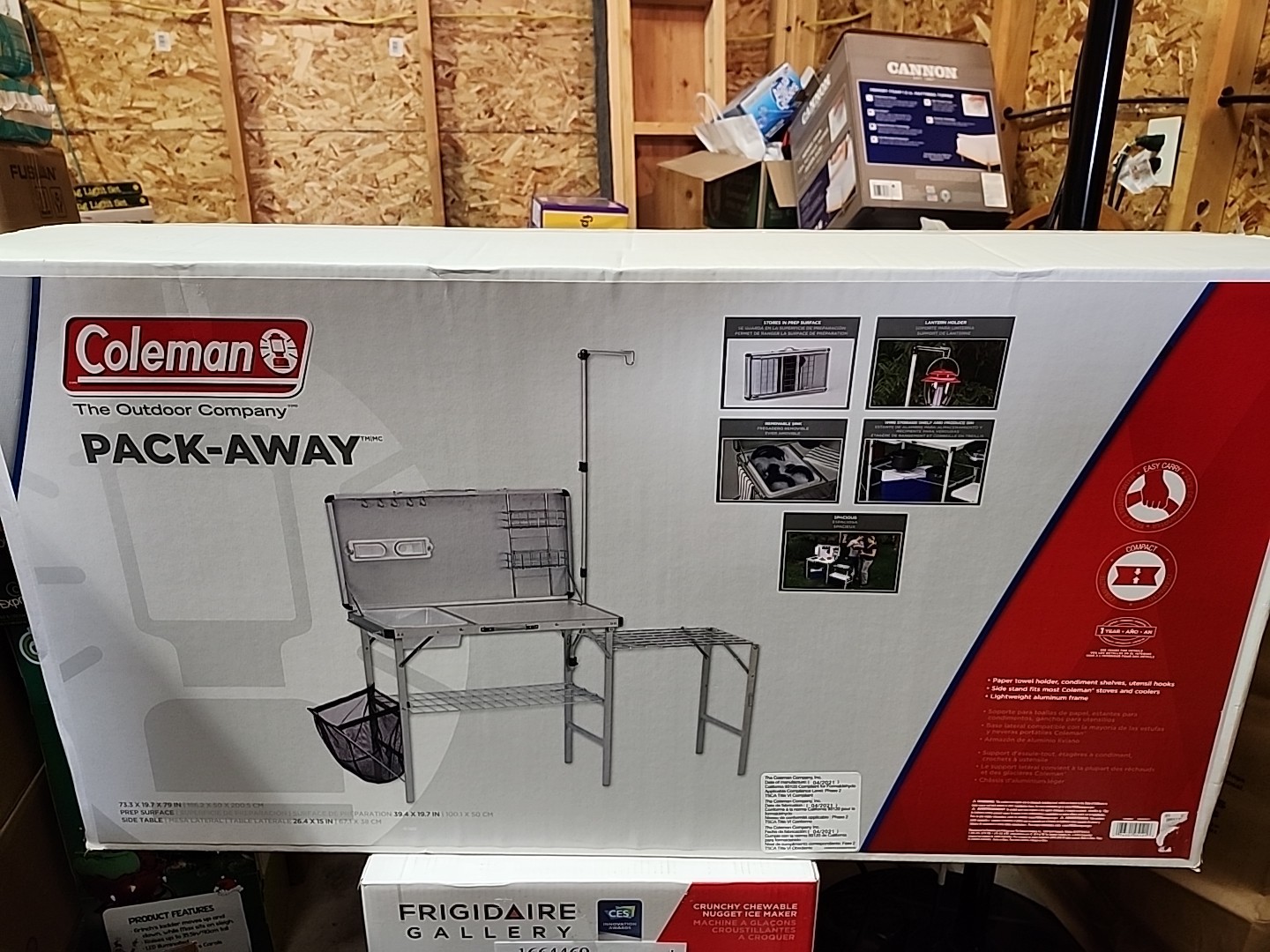 Coleman Pack-Away Folding Camp Kitchen One Color, One Size