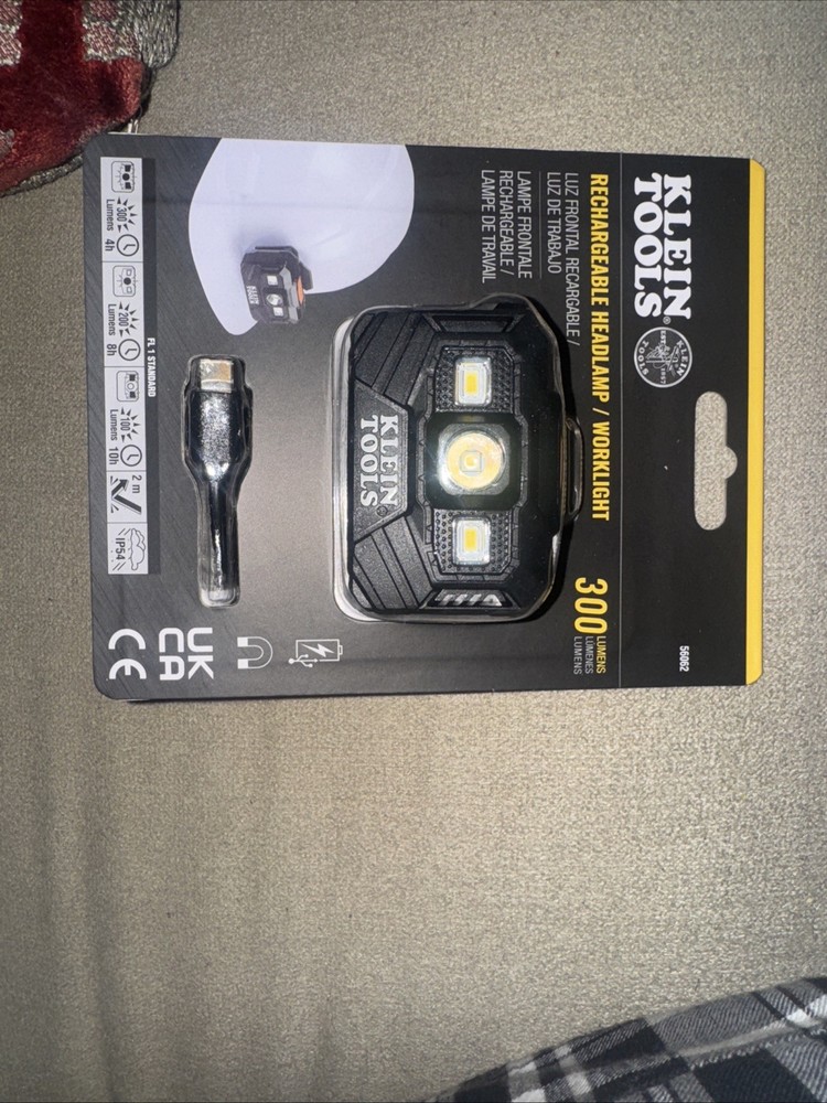 Klein Rechargeable Light Array LED Headlamp, 250 Lumens, 56049