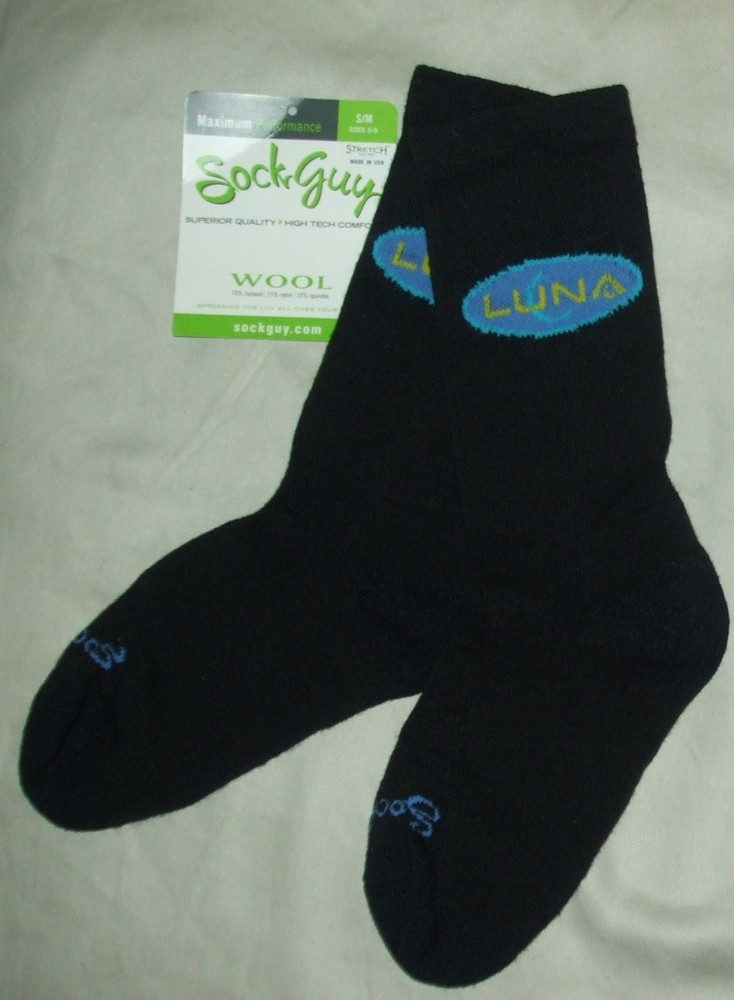 Sock-Guy WOOL Cycling Socks, Luna Team, S/M