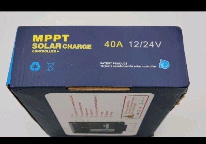 MPPT Solar Charge Controller 40A 12/24V LCD Remote New