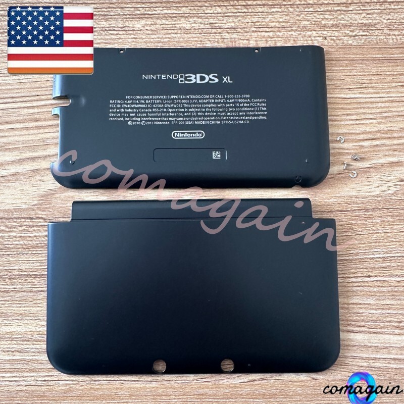 Front + Back Housing Shell Case Cover Replace For Nintendo 3DS XL/LL Old Console
