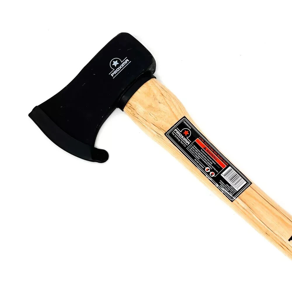 Proxima 3.5 lbs Single Bit Axe with 33 inches Hickory Wood Handle 1005982294