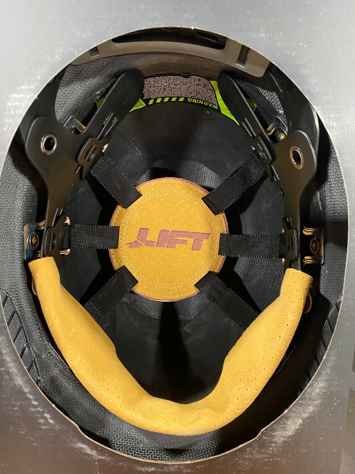 EXCLUSIVE COLOR Lift Black & White Full Brim Hard Hat #HDF50-23WG