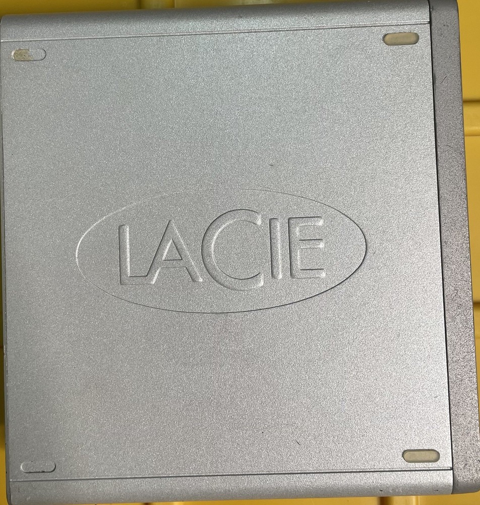 LaCie Silver External Hard Drive