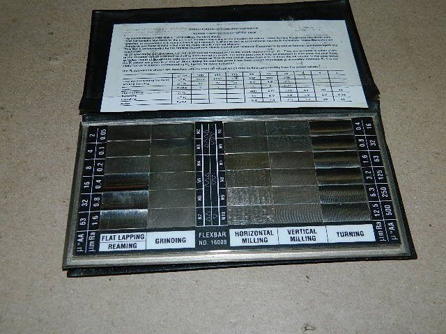 Flexbar 16008 Surface Roughness Standard Machinist Inspection