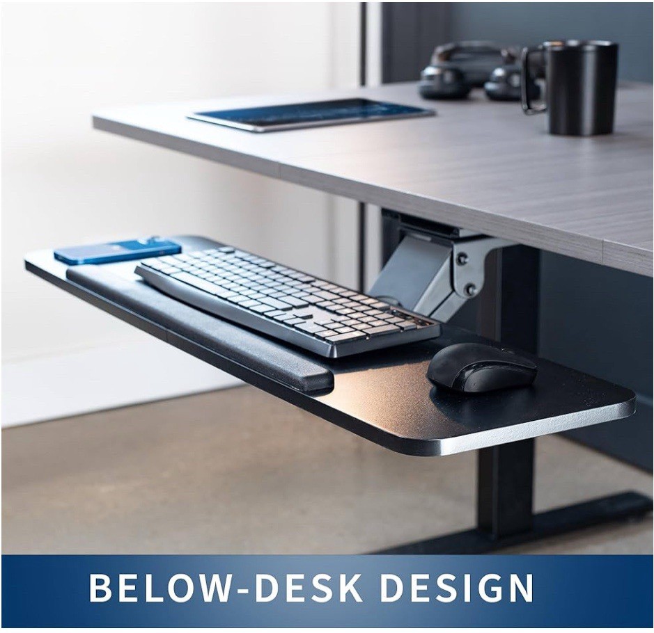 Ergonomic Keyboard and Mouse Tray