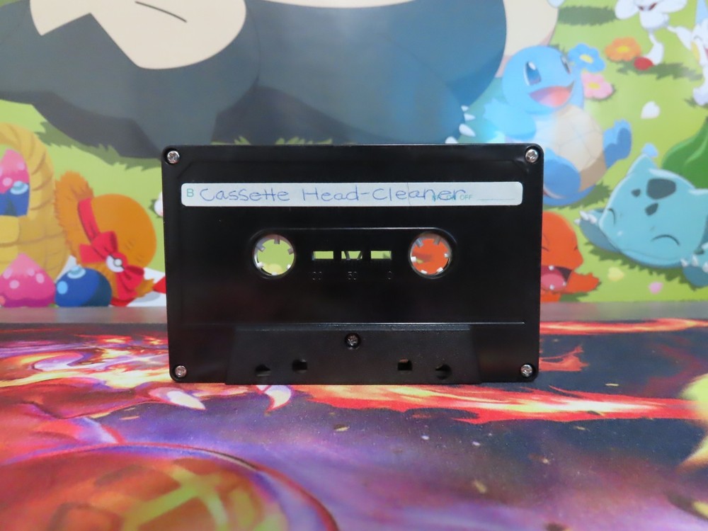 Cassette Head Cleaner Tape for Audio Decks Tested Does Not Include Solution