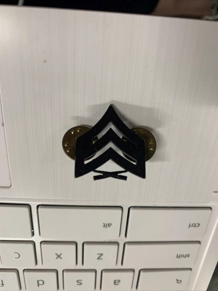 USMC Sergeant Rank Pin