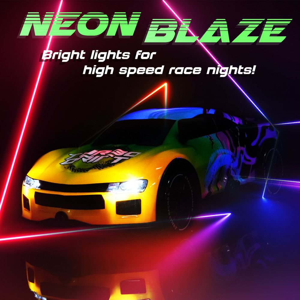 Force1 High-Speed Drift Racing RC Car - Multi Color