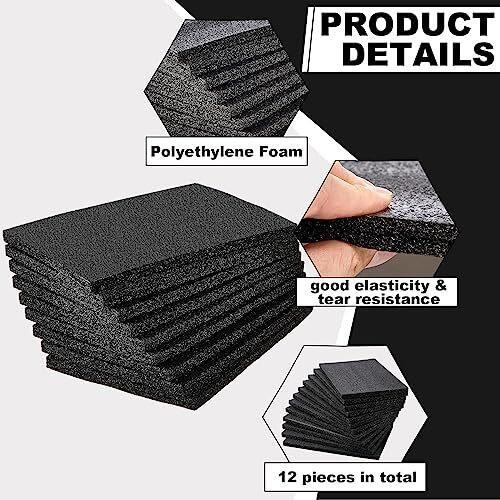 12pk Polyethylene Foam Pads for Packing Foam Sheets Cuttable Cushioning Inserts