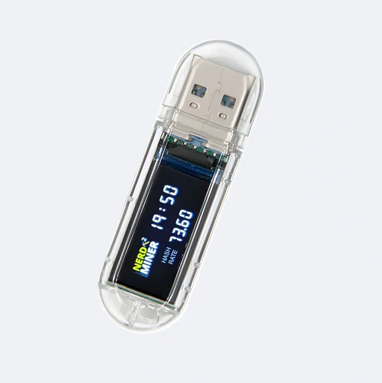 Bitcoin Merch - 7x NerdMiner 2 - USB Solo Bitcoin Miner COMBO
