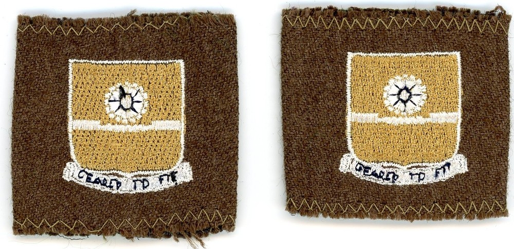 US Army Leadership Loop Embroidered: 27th Transportation Battalion Pair