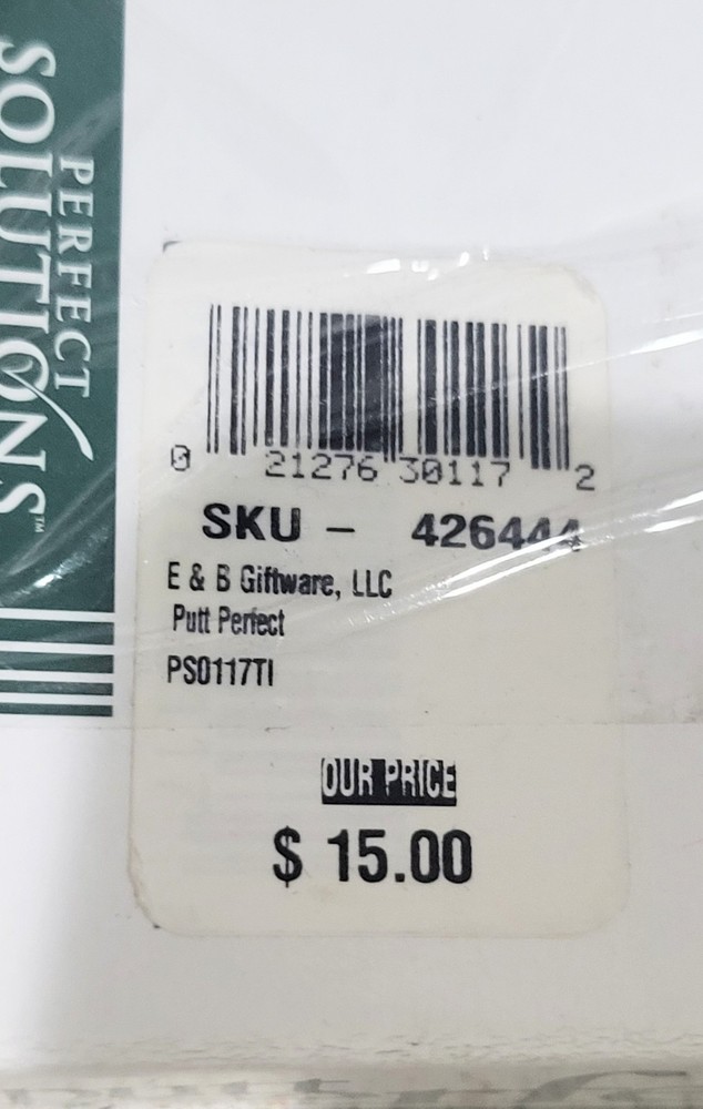 Putt Perfect Perfect Solutions Golf Practice Aid 2001✍️✍️