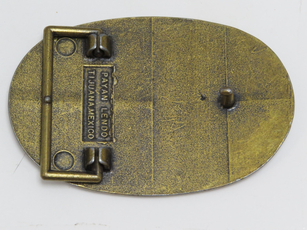 KISS GENE SIMMONS BELT BUCKLE MADE IN MEXICO 1970'S