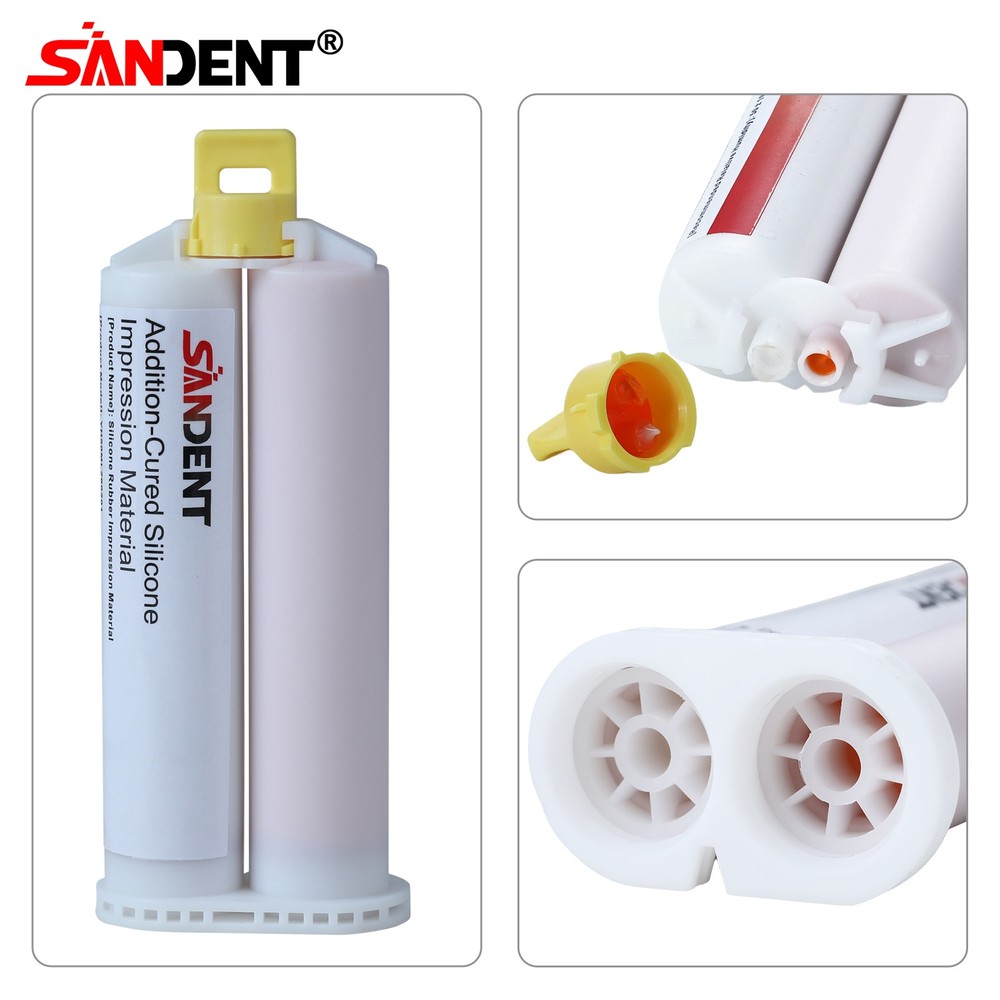 REGULAR SET Light Body Dental Impression Material VPS 50ml 5 Tips ds