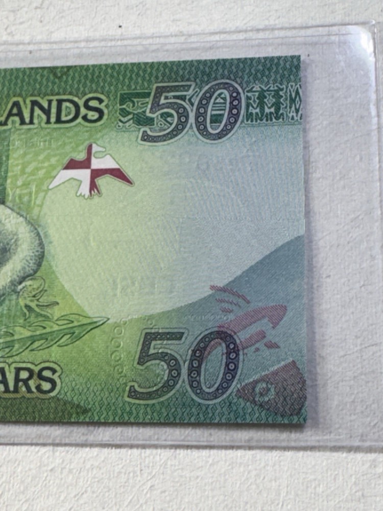 2013 Solomon Island $ 50 Banknote P# 35