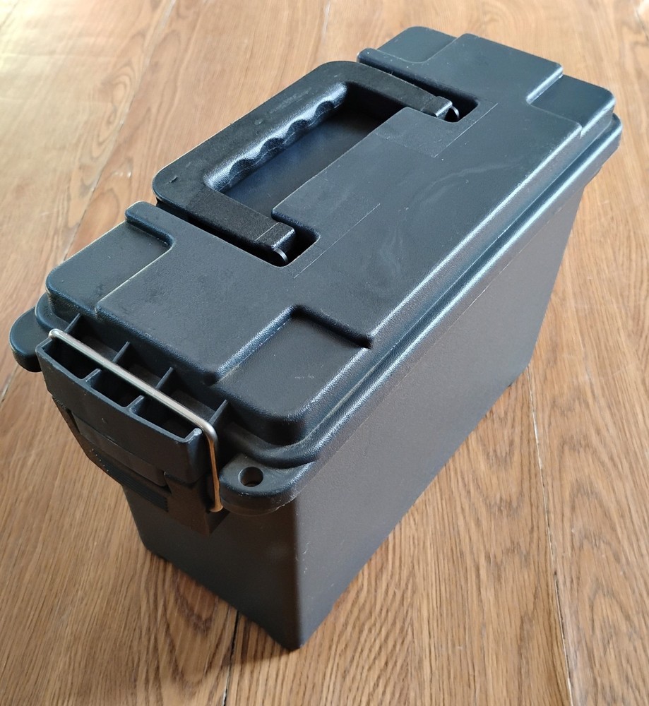 plastic ammo storage box utility box
