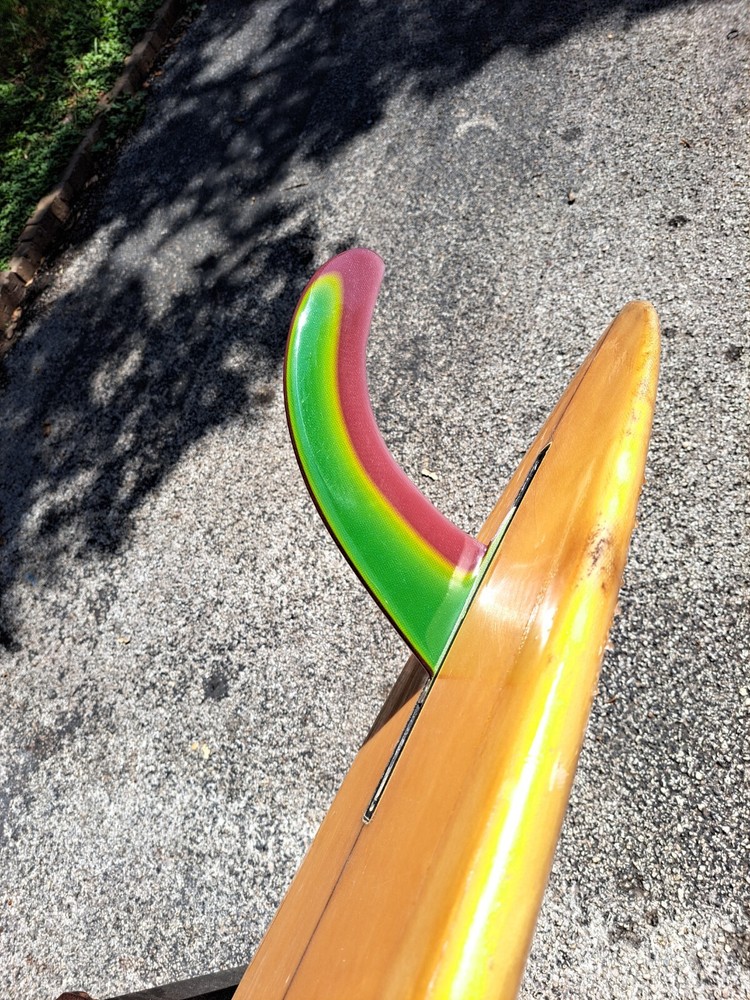 Colorful Surfboard Fin