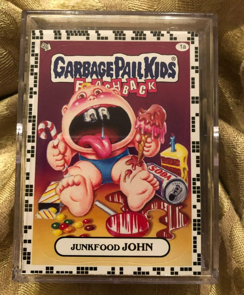 Garbage Pail Kids GPK 2011 Flashback Series 2 White Border Error full set 80 FB2