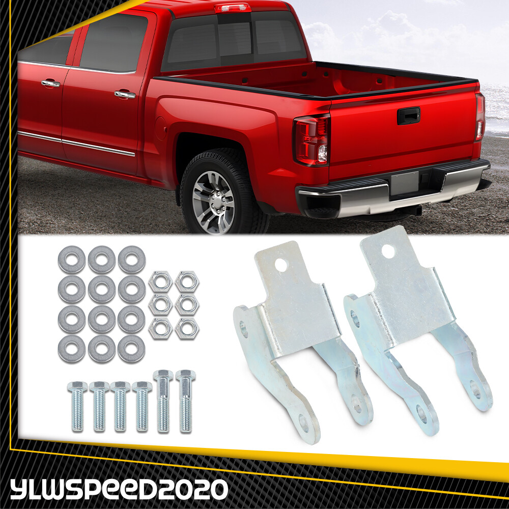Rear Lowering Shock Extenders Fit For 2007-2018 Chevy Silverado GMC Sierra 1500