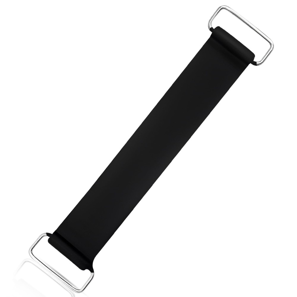 KVAEY 4 PCS Motorcycle Battery Strap, Stretchable Strap Rubber 1
