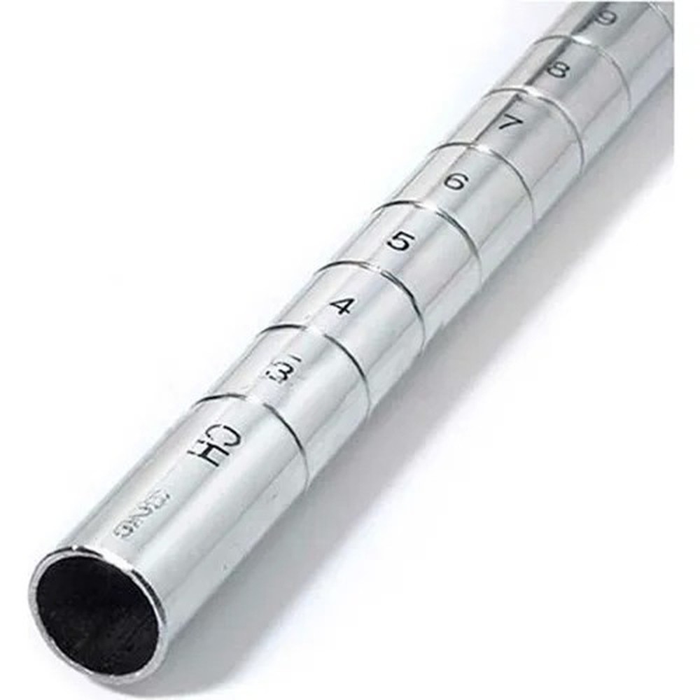 Nexel? Chrome Post 74"H - 4 Pack