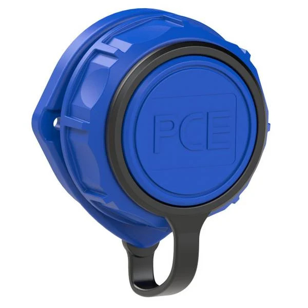 PCE 20351-9b Panel Socket IP68 Blue