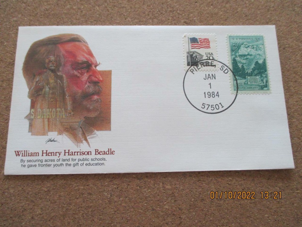 South Dakota: 6 Various First Day Covers