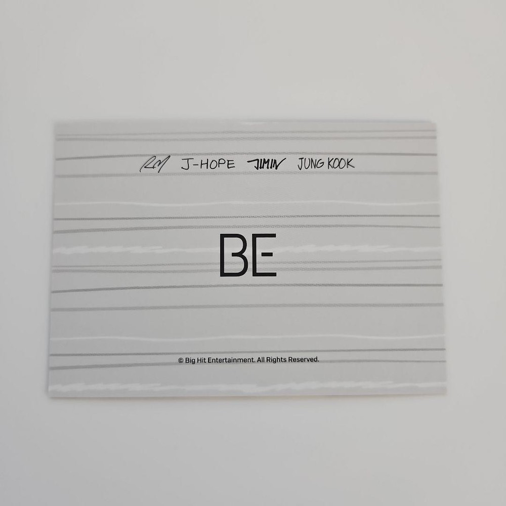BTS Photo Card Official