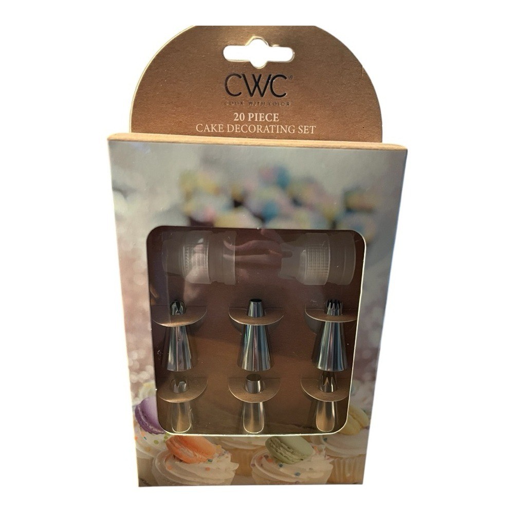 Cupcake & Cake Decorating Sets – 12pc, 18pc & 20pc Kits