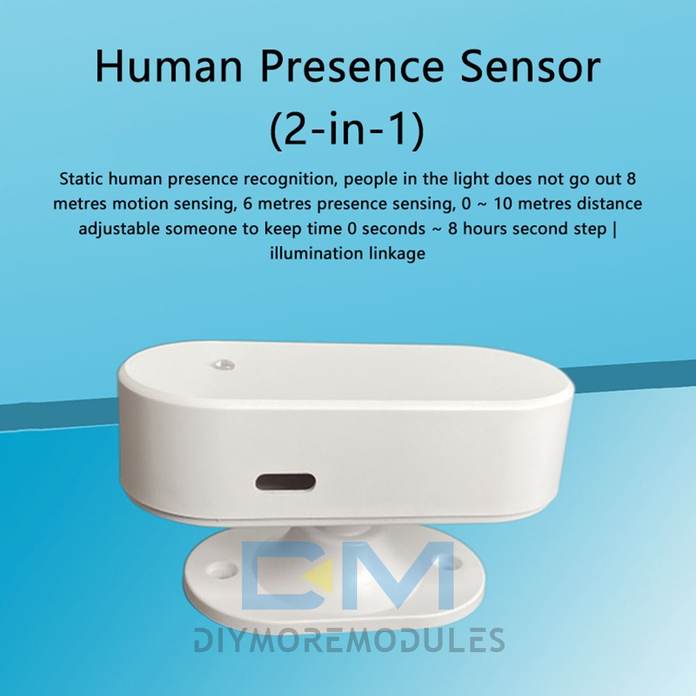 Smart Wi-Fi 5.8GHz Human Presence Detector Radar + Light Sensor Motion Sensor