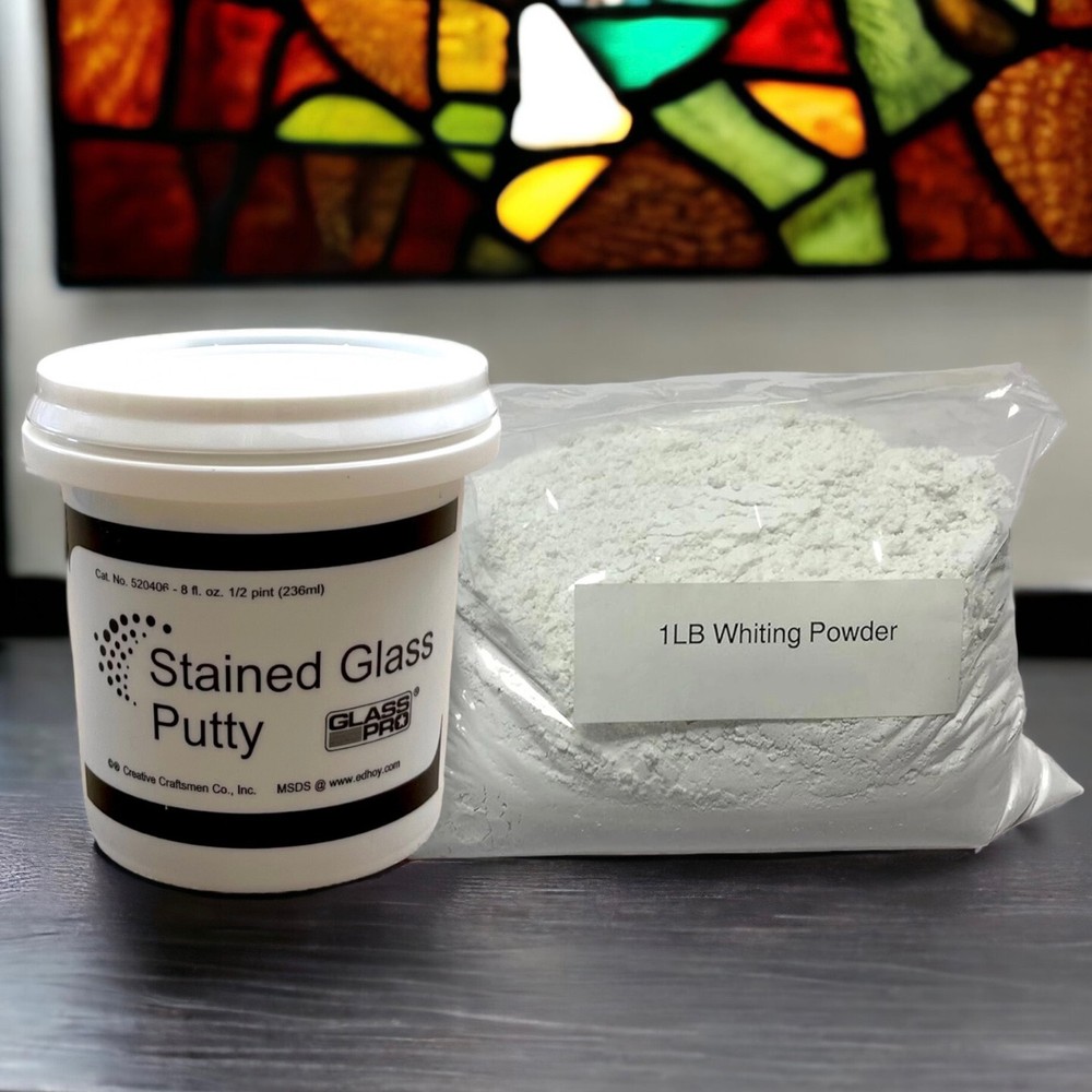 Stained Glass Putty & Whiting Powder