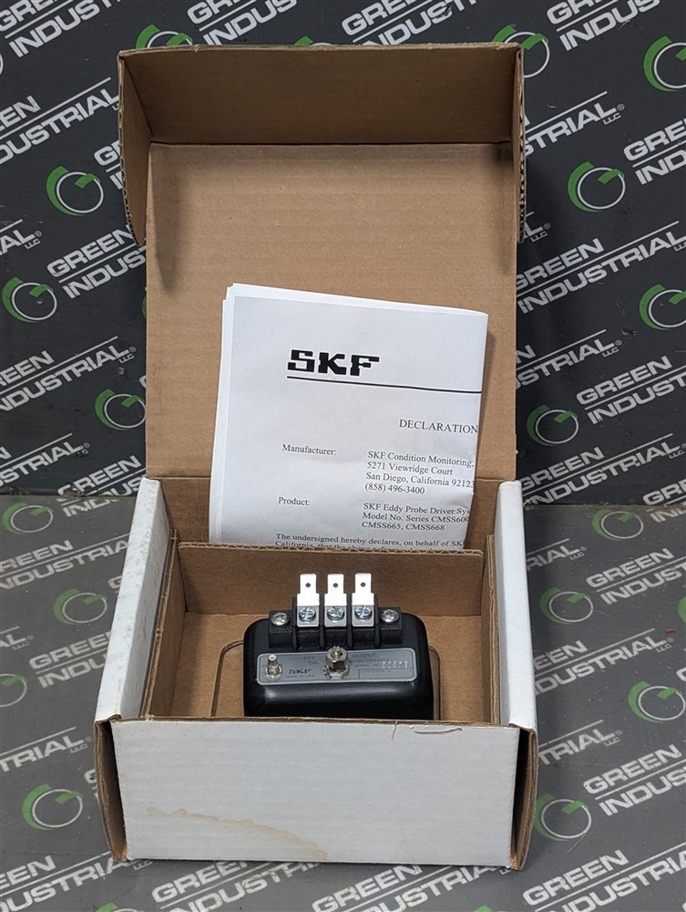 NEW SKF CMSS606 Eddy Probe Driver Module