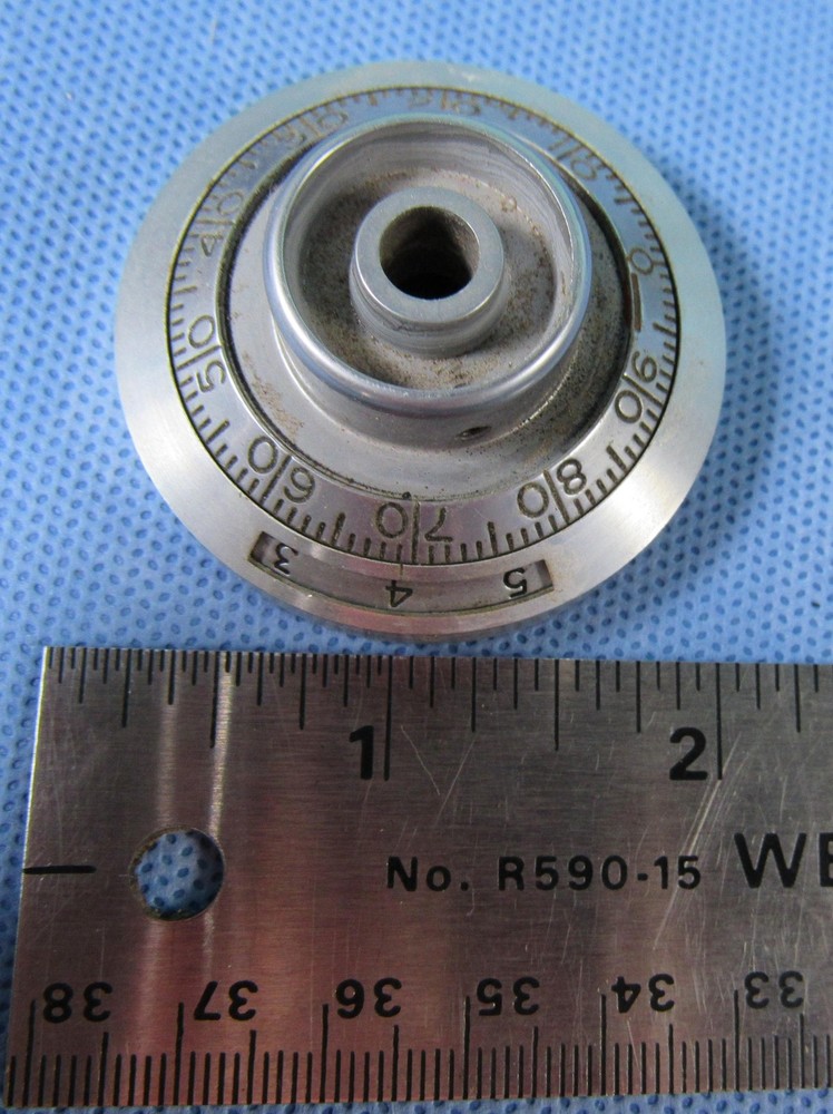 Lot 8 Mixed Rotary Control Knobs Vernier Dials Aluminum Plastic Assorted Vintage