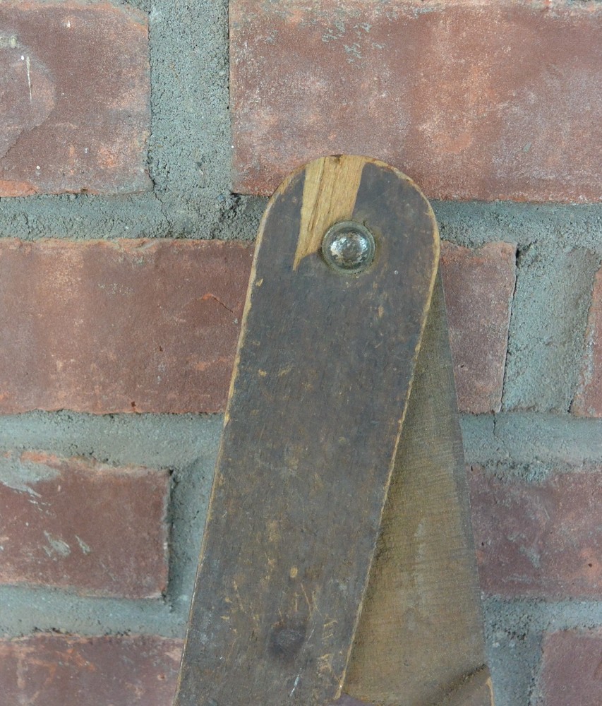 Antique Wooden Calipers Divider-Compass; Carpentry Tool