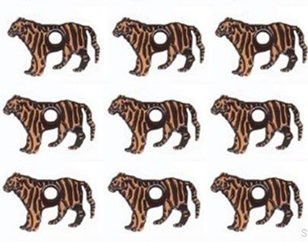 TIGER  EYELETS  SCRAPBOOKING  *EYELET OUTLET 10 PCS