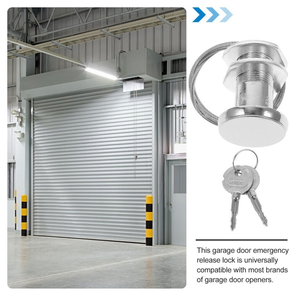 Keyed Quick Release Garage Door Lock Security and Convenience Combined