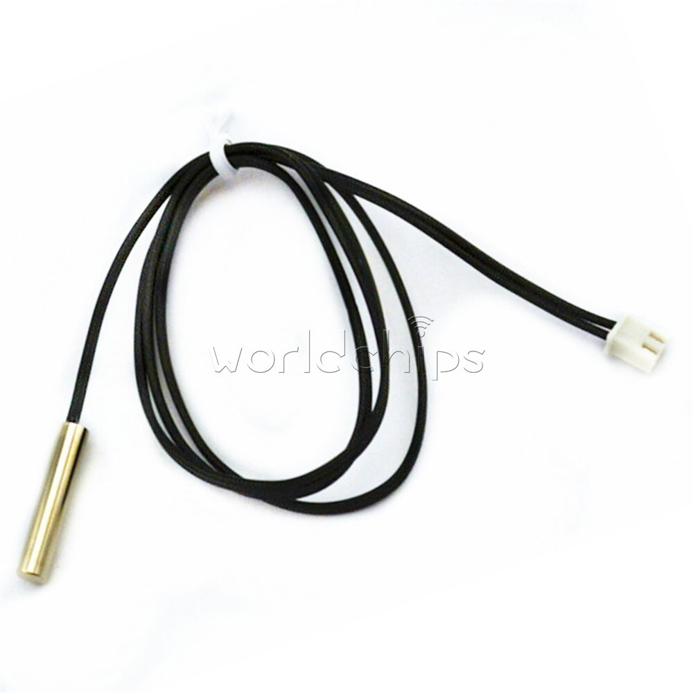 1m/5m/10m NTC Thermistor Temperature Sensor 10K 1% 3950 Waterproof Probe Cable