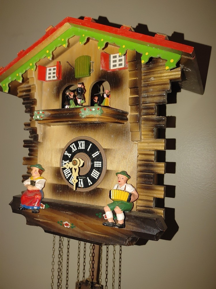 Vintage W German Cuckoo Clock